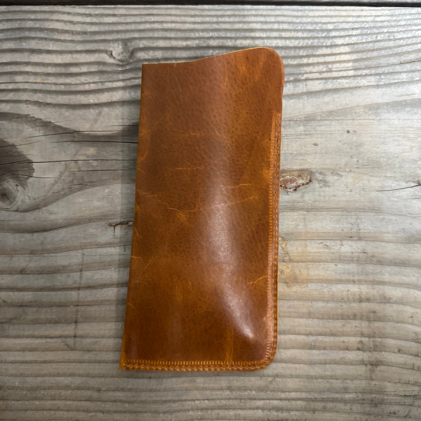 Soft Leather Glasses/Phone Pouch