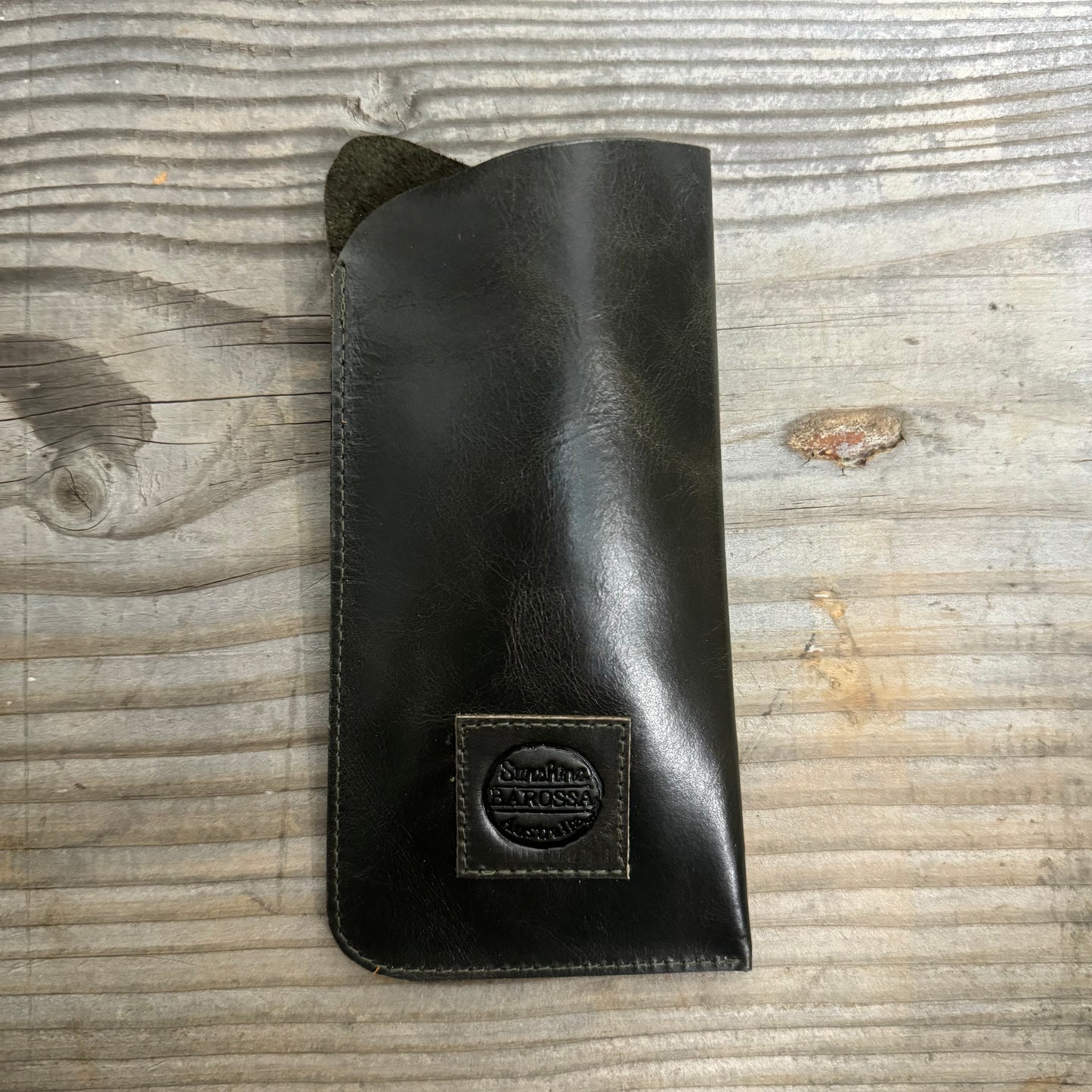 Soft Leather Glasses/Phone Pouch