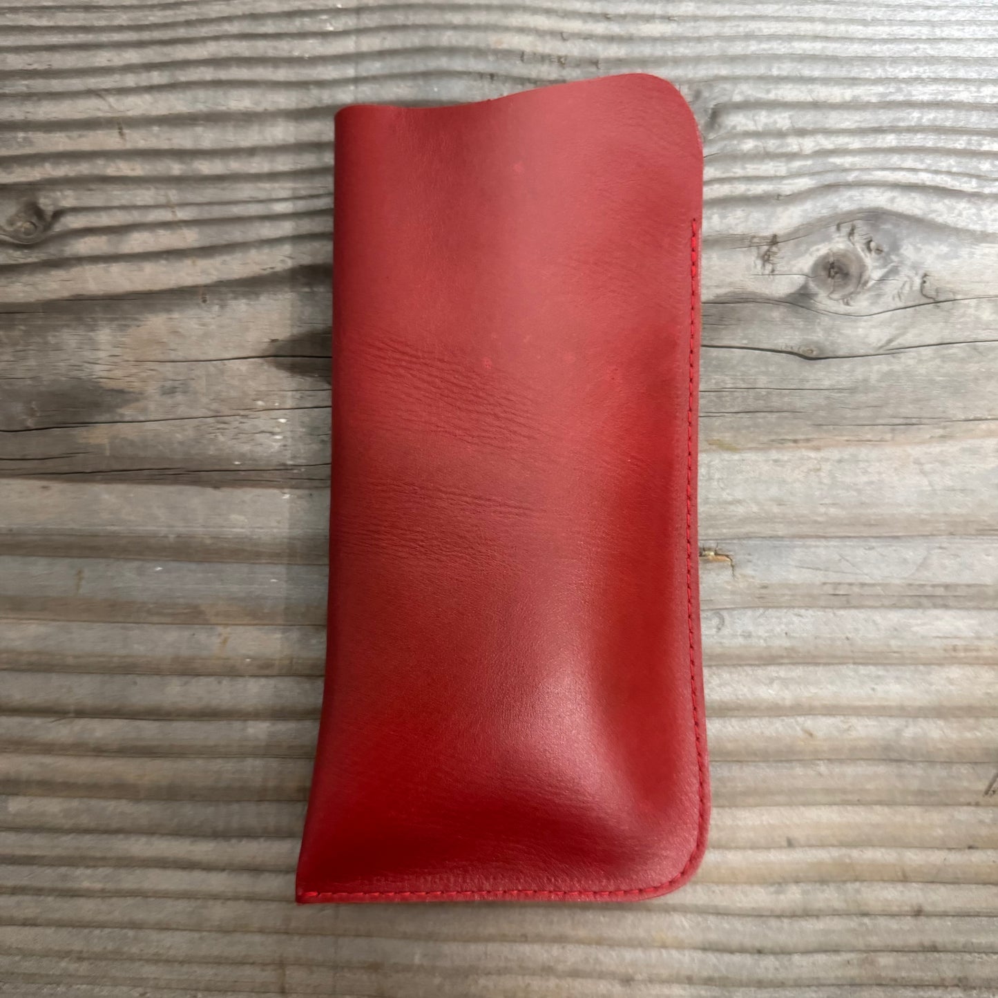 Soft Leather Glasses/Phone Pouch