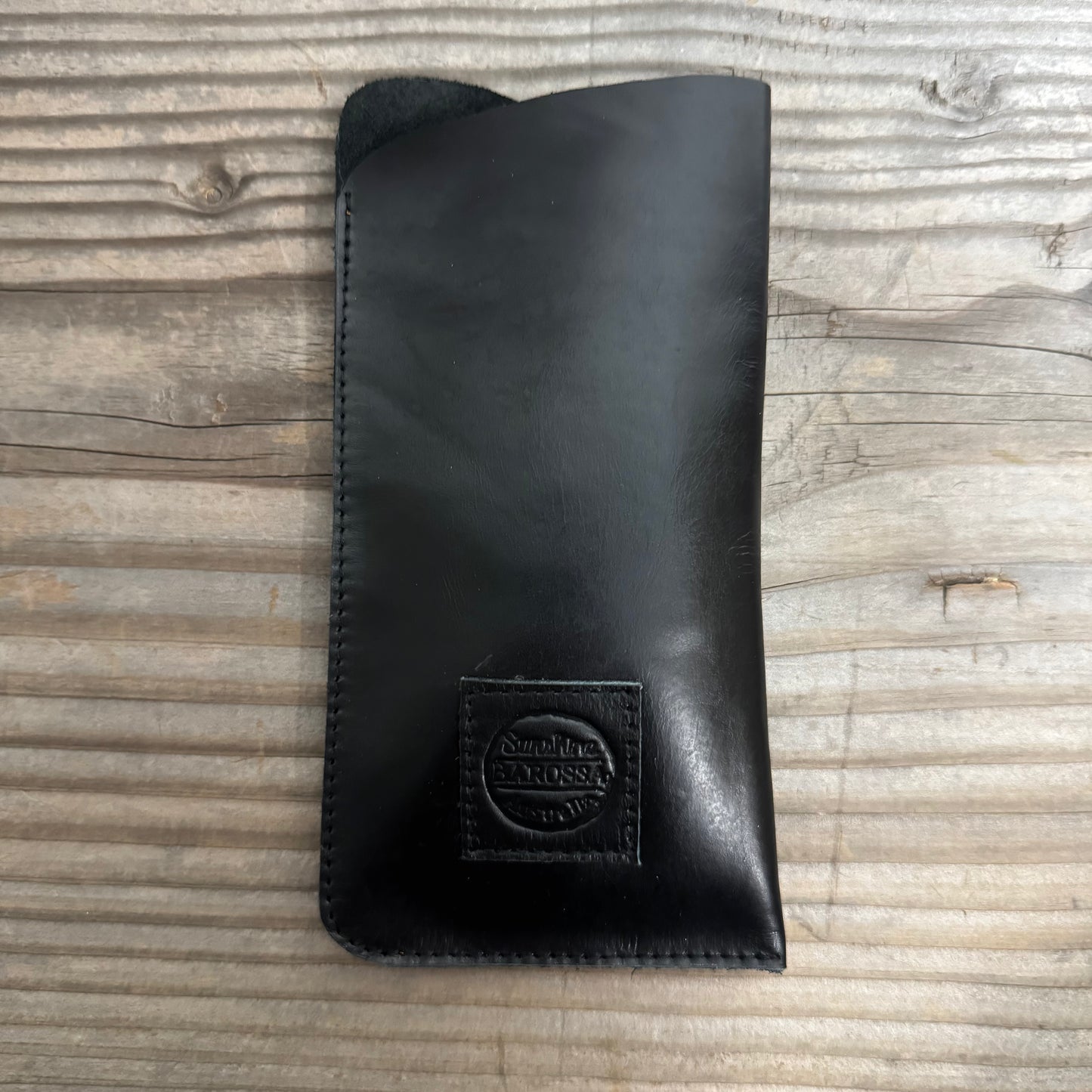 Soft Leather Glasses/Phone Pouch