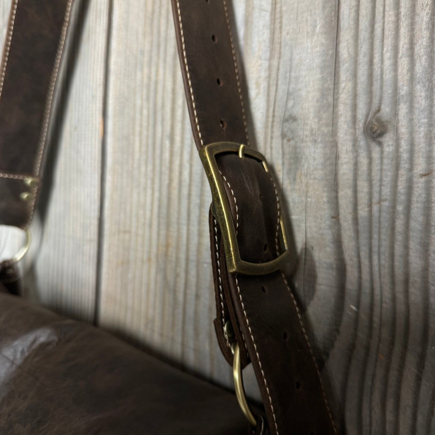 The Large Soft Vintage Chocolate Slouch