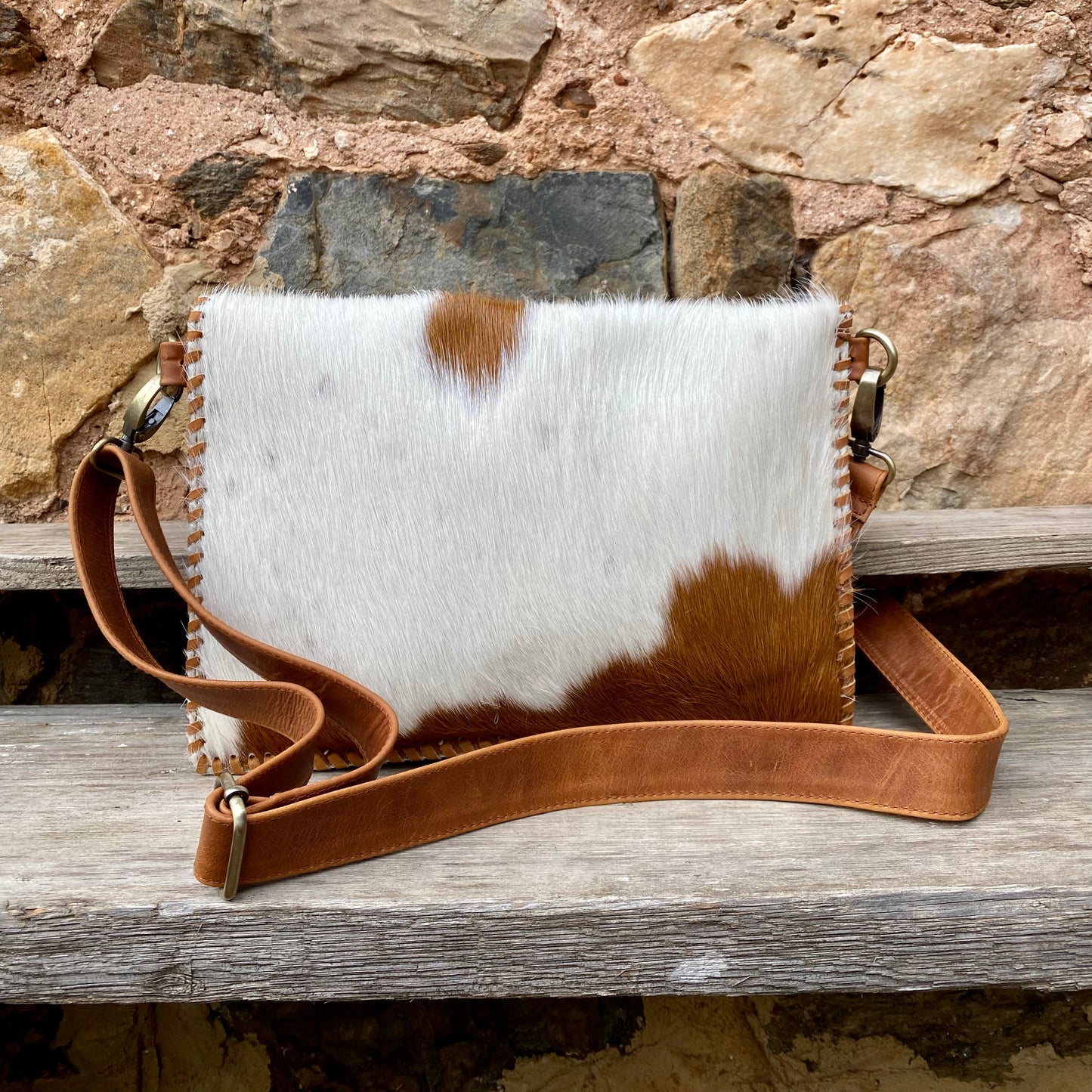 A Cowhide Envelope Bag | Clutch
