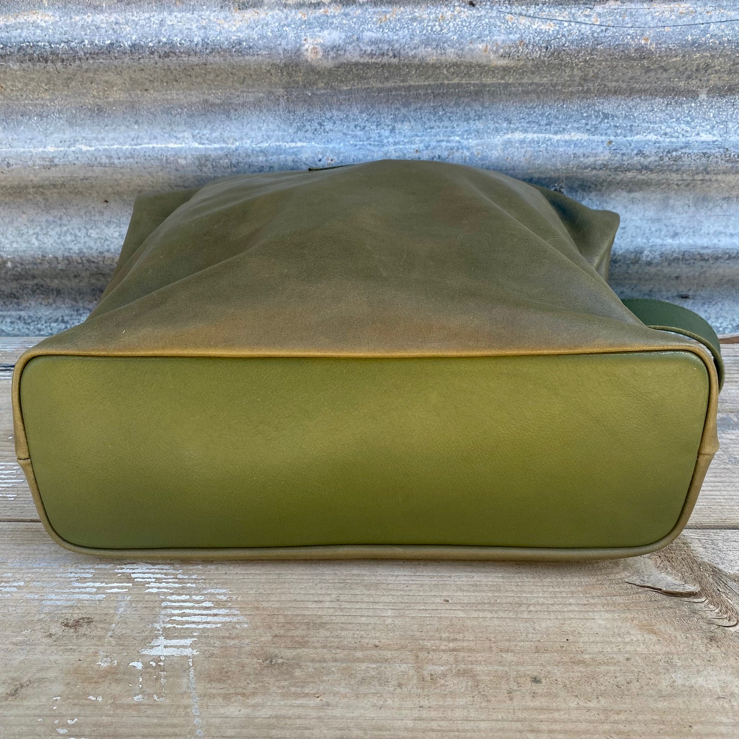 My Everyday Buckle Leather Tote