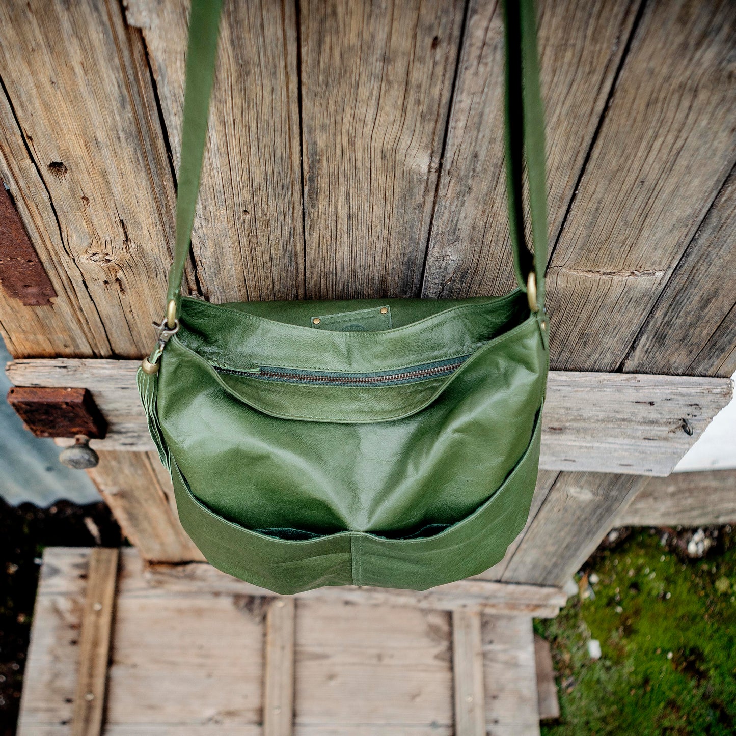 Charmaine Two Pocket Slouch Bag Different Leather Prices $199 - $299