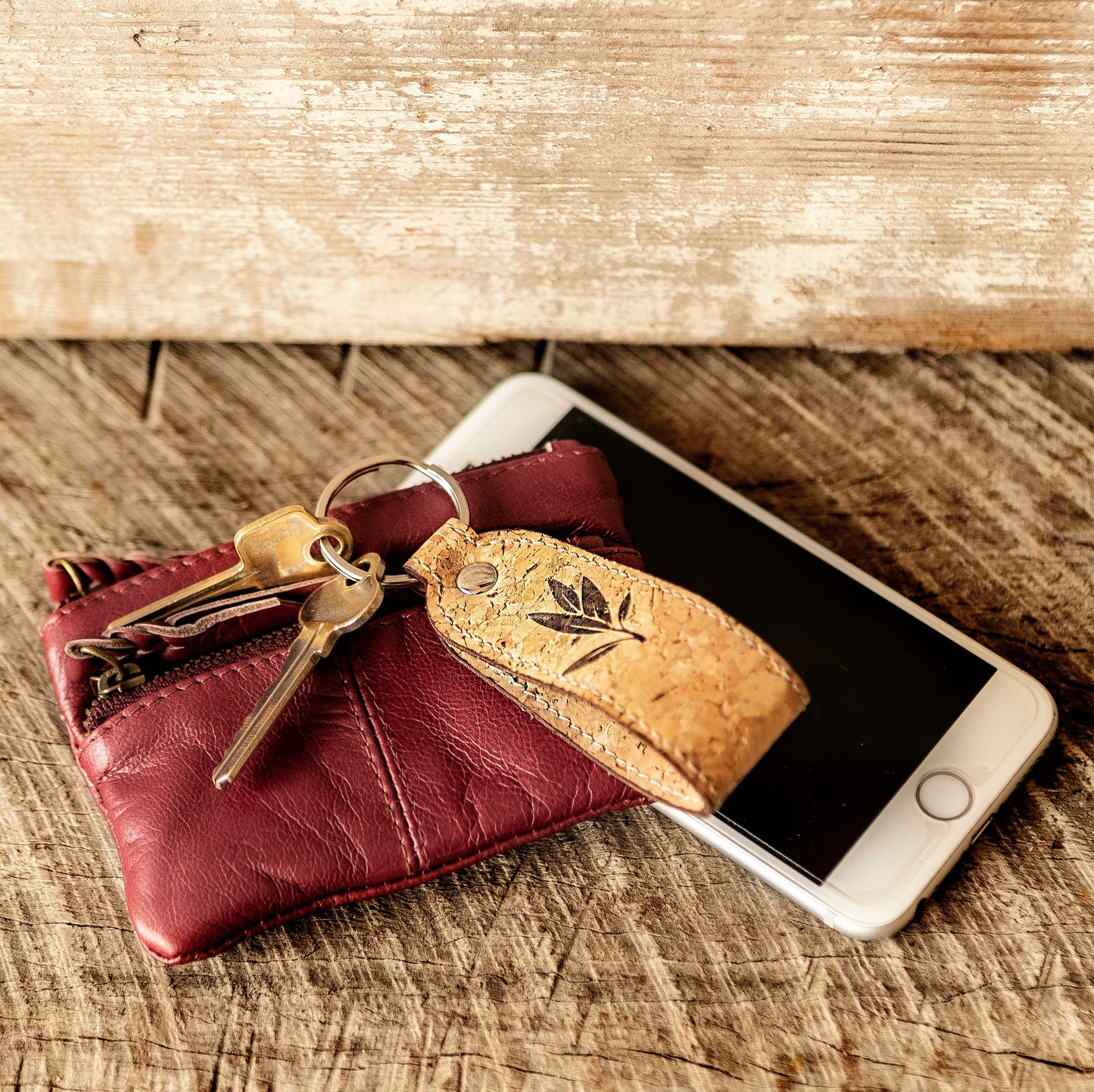 Cork Keyrings