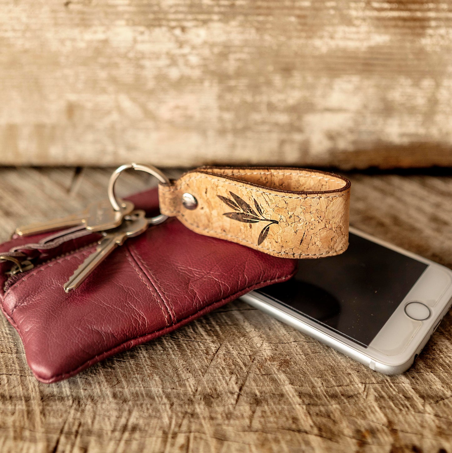 Cork Keyrings
