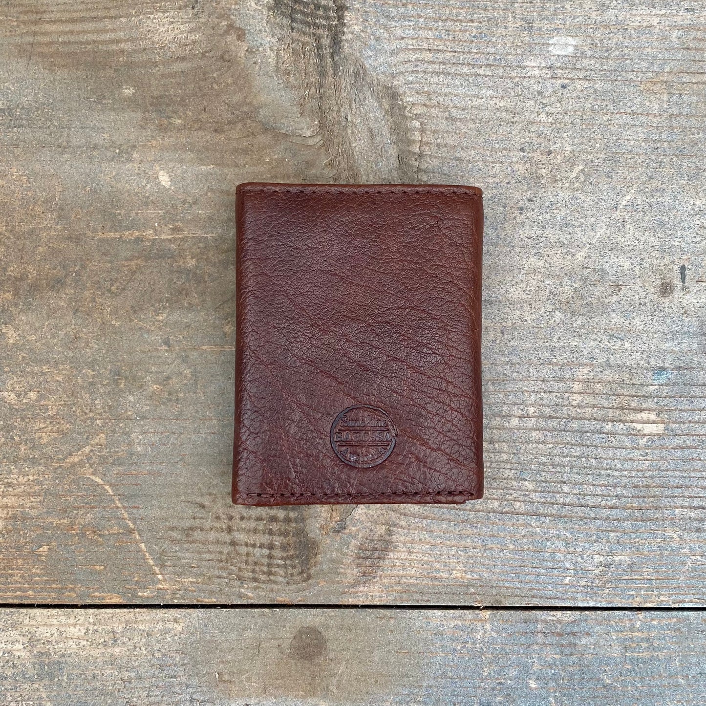 Tri-Fold Leather Wallet