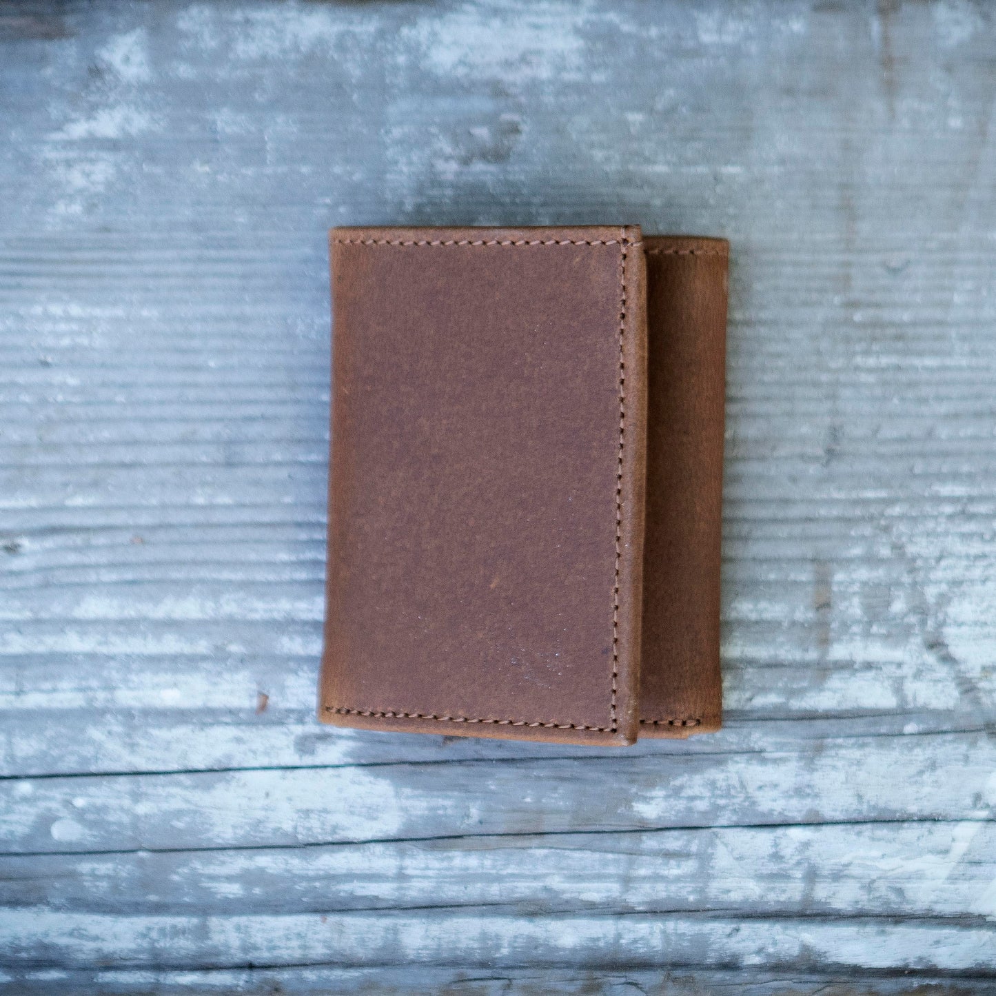 Tri-Fold Leather Wallet