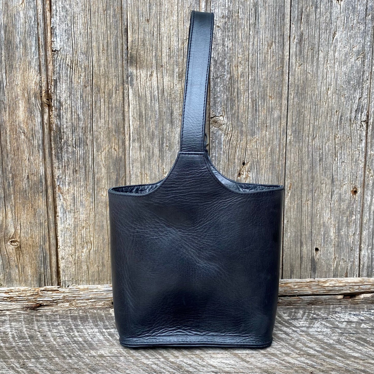 Twin Bottle Leather Wine Carrier
