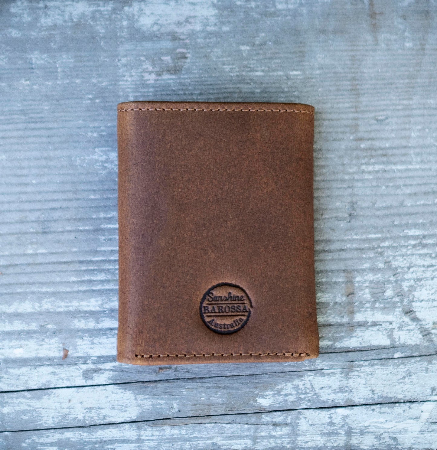 Tri-Fold Leather Wallet