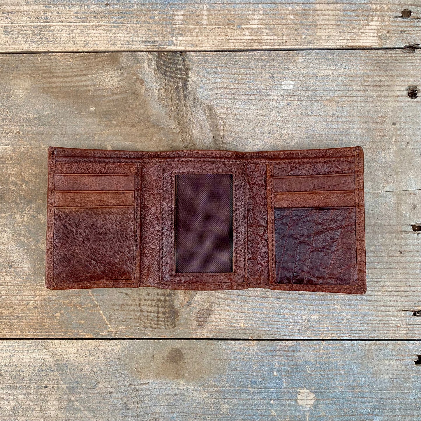 Tri-Fold Leather Wallet