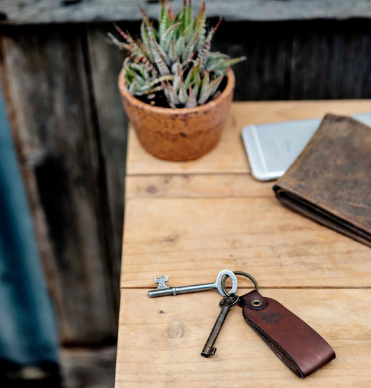 Leather Keyring