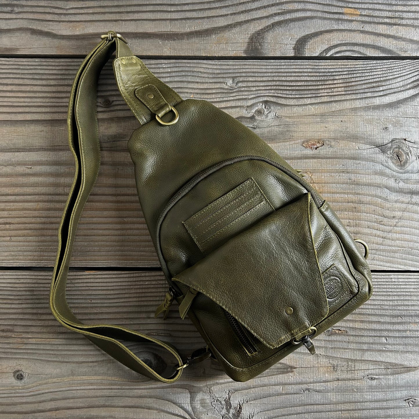 Leather Sling Bag