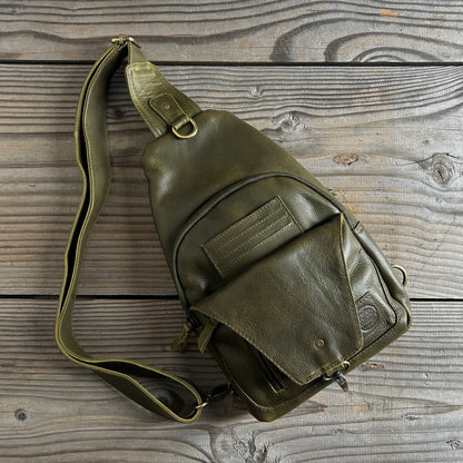 Leather Sling Bag