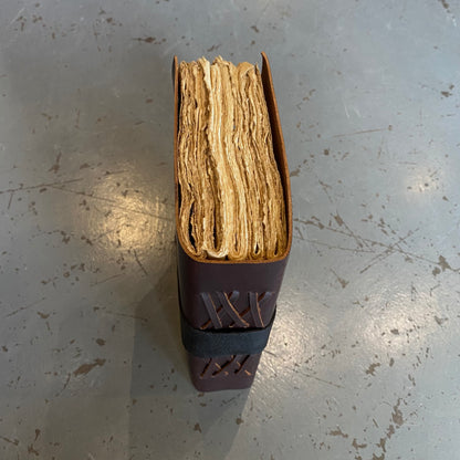 Handmade Paper Bound Leather Journal A5 & A4