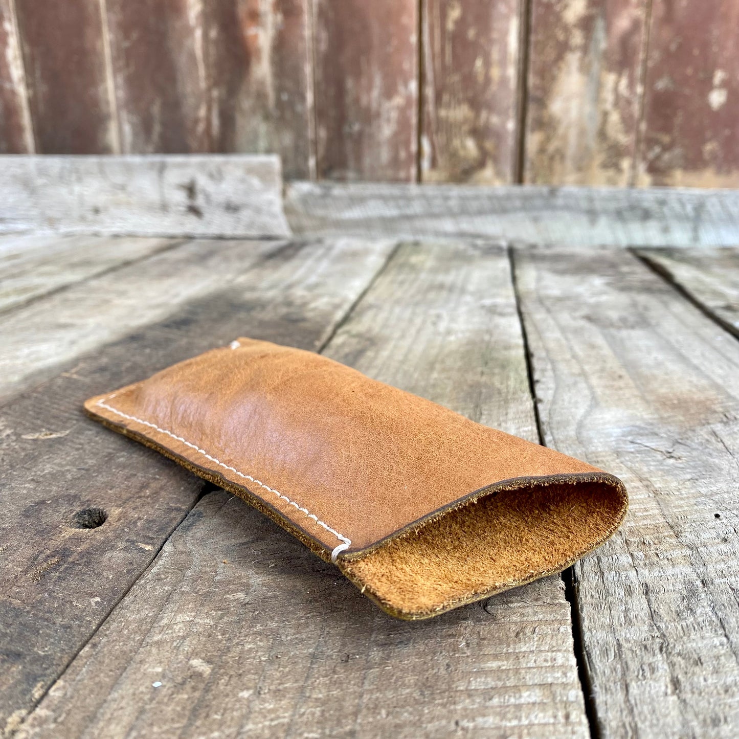 Soft Leather Glasses Sleeve