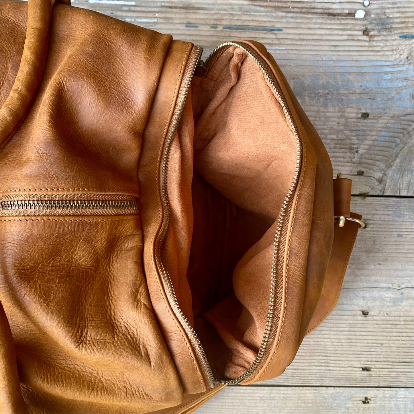 Soft Leather Travel / Duffle / Sports Bag