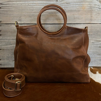 A Large Ring Handle Bag