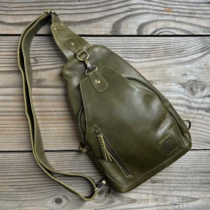 Leather Sling Bag