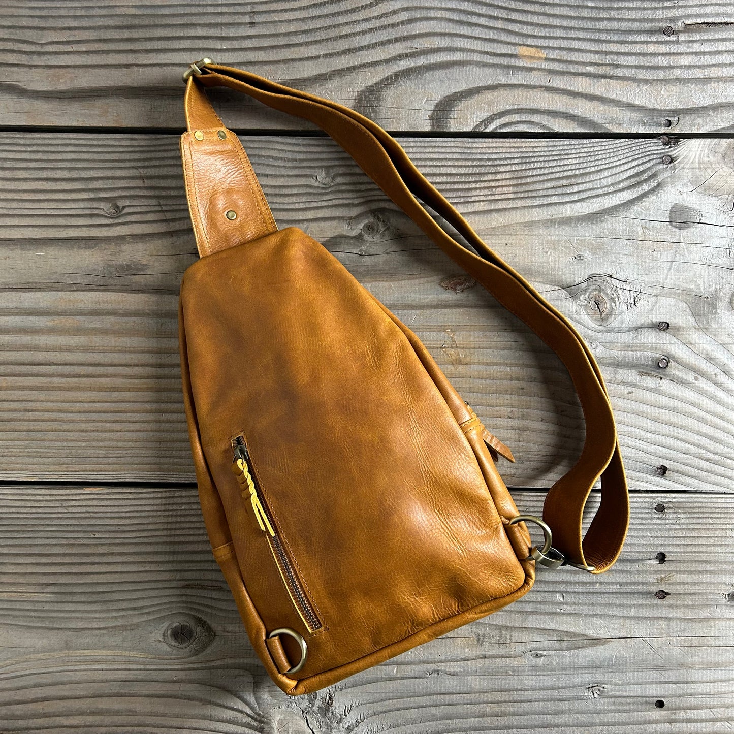 Leather Sling Bag