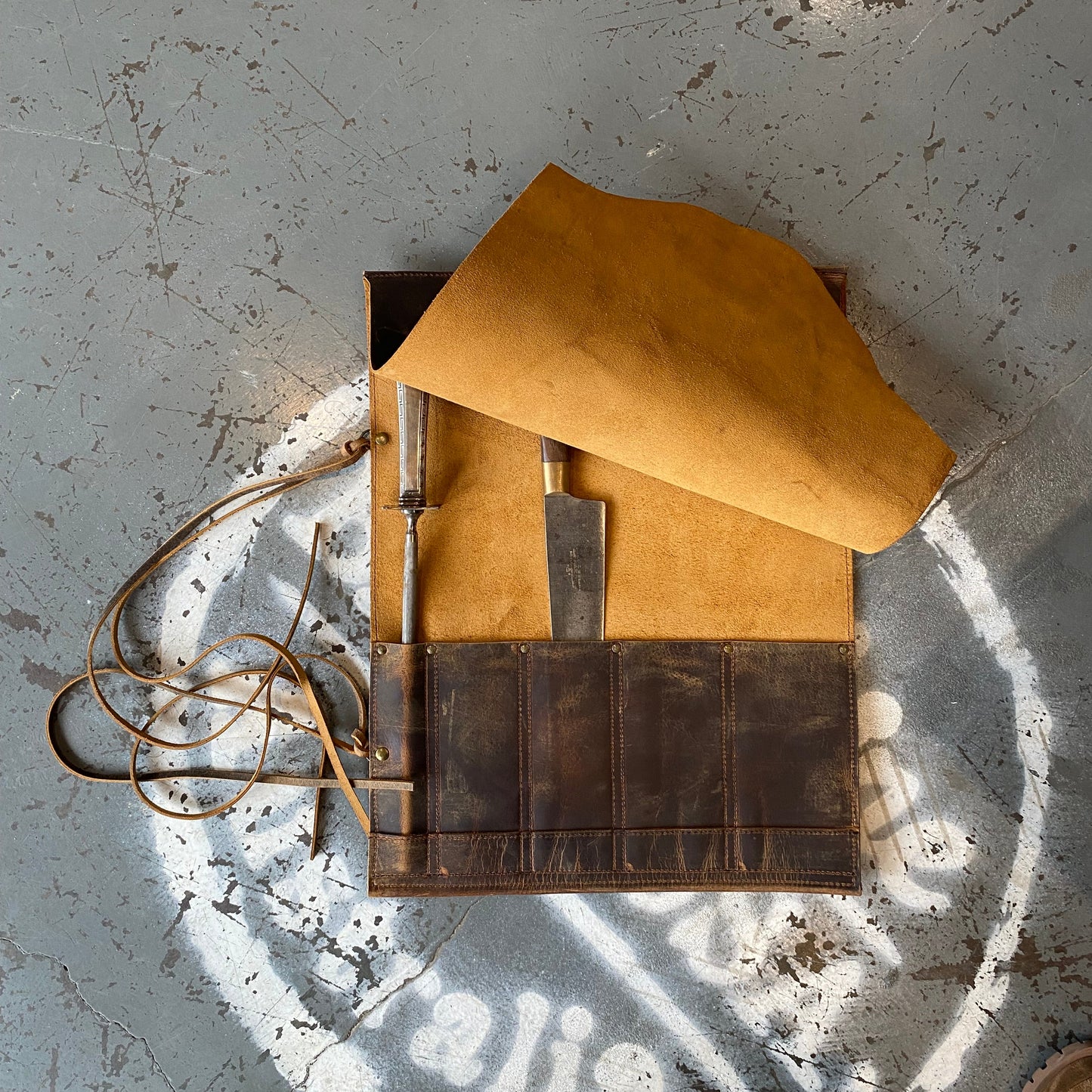 Leather Knife / Tool Roll