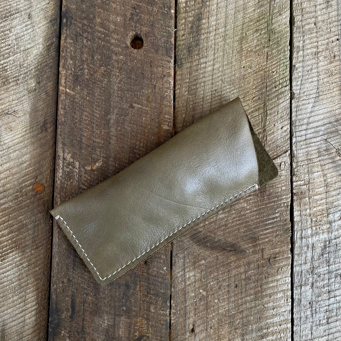 Soft Leather Glasses Sleeve