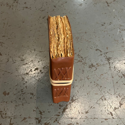A5 Handmade Paper Bound Leather Journal