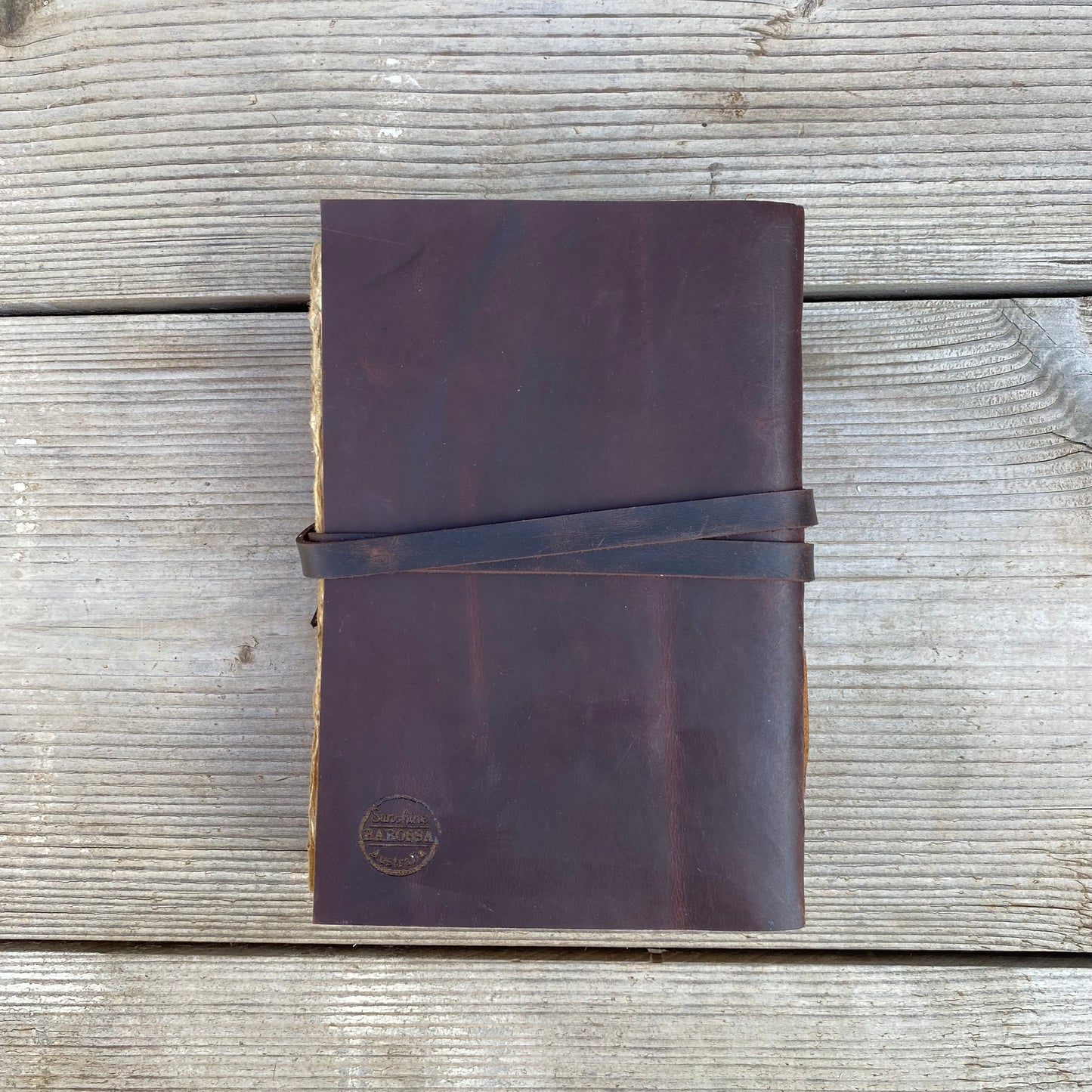 Handmade Paper Bound Leather Journal A5 & A4