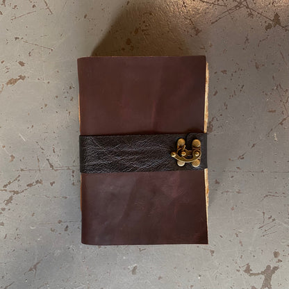Handmade Paper Bound Leather Journal A5 & A4