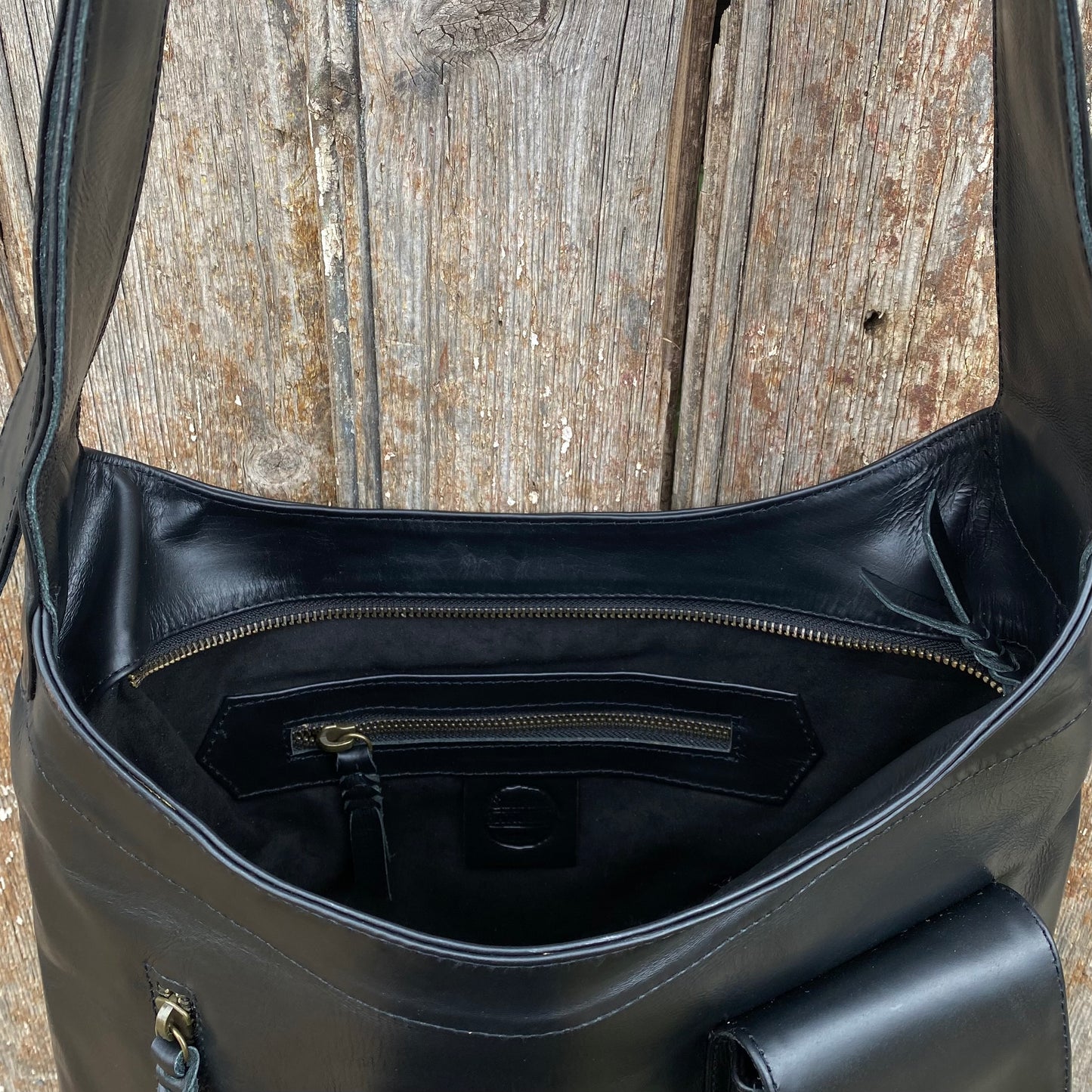 Phone Pocket Slouch Bag