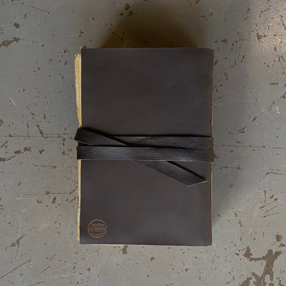 Handmade Paper Bound Leather Journal A5 & A4
