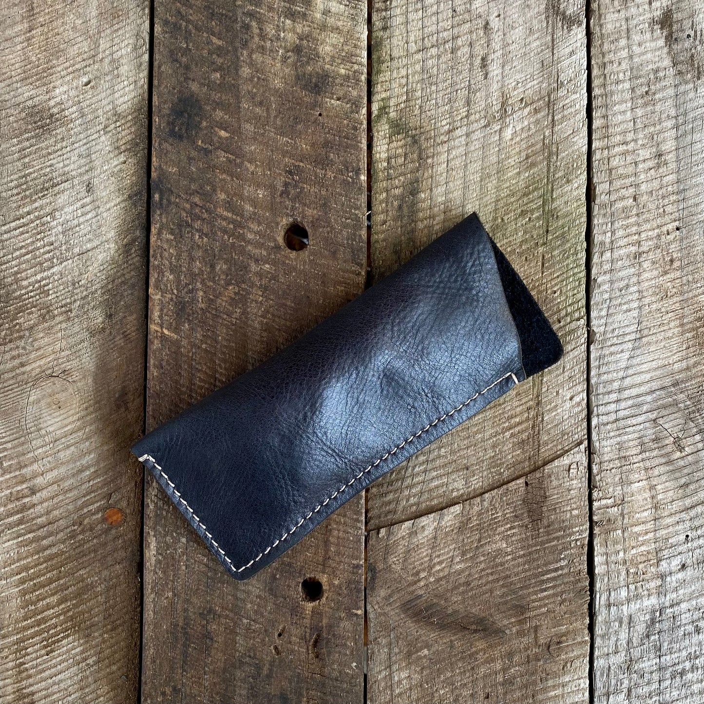 Soft Leather Glasses Sleeve