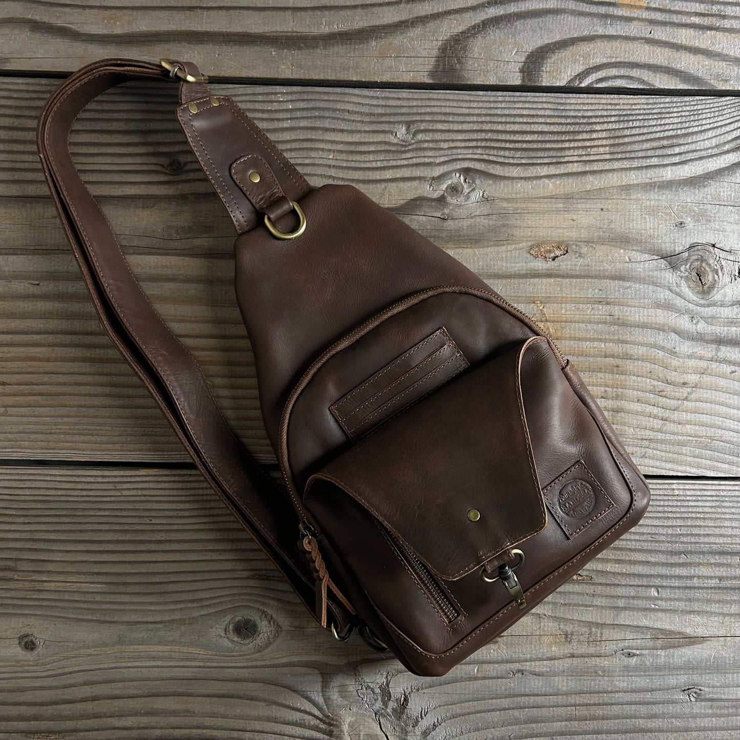 Leather Sling Bag