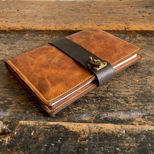 A4 & A5 Leather Art Book / Journal Cover $140-$240