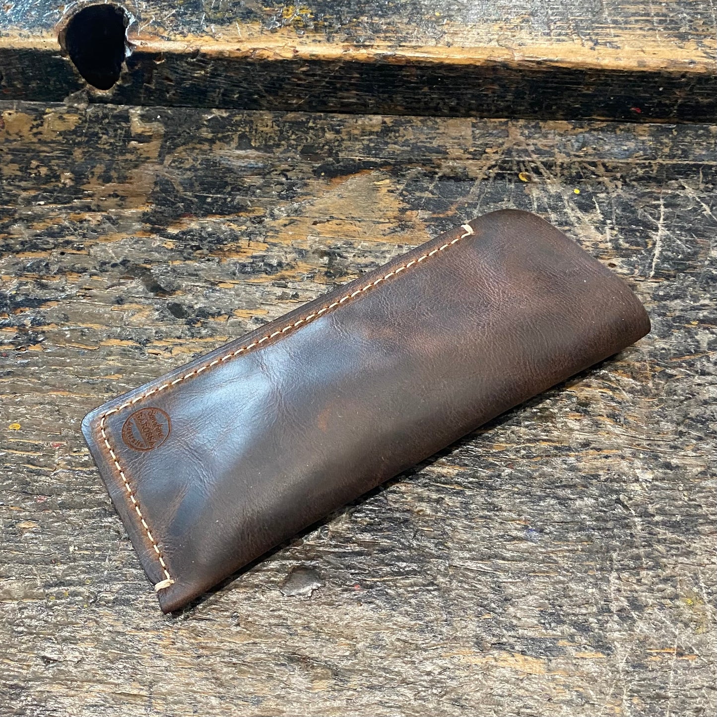 Soft Leather Glasses Sleeve
