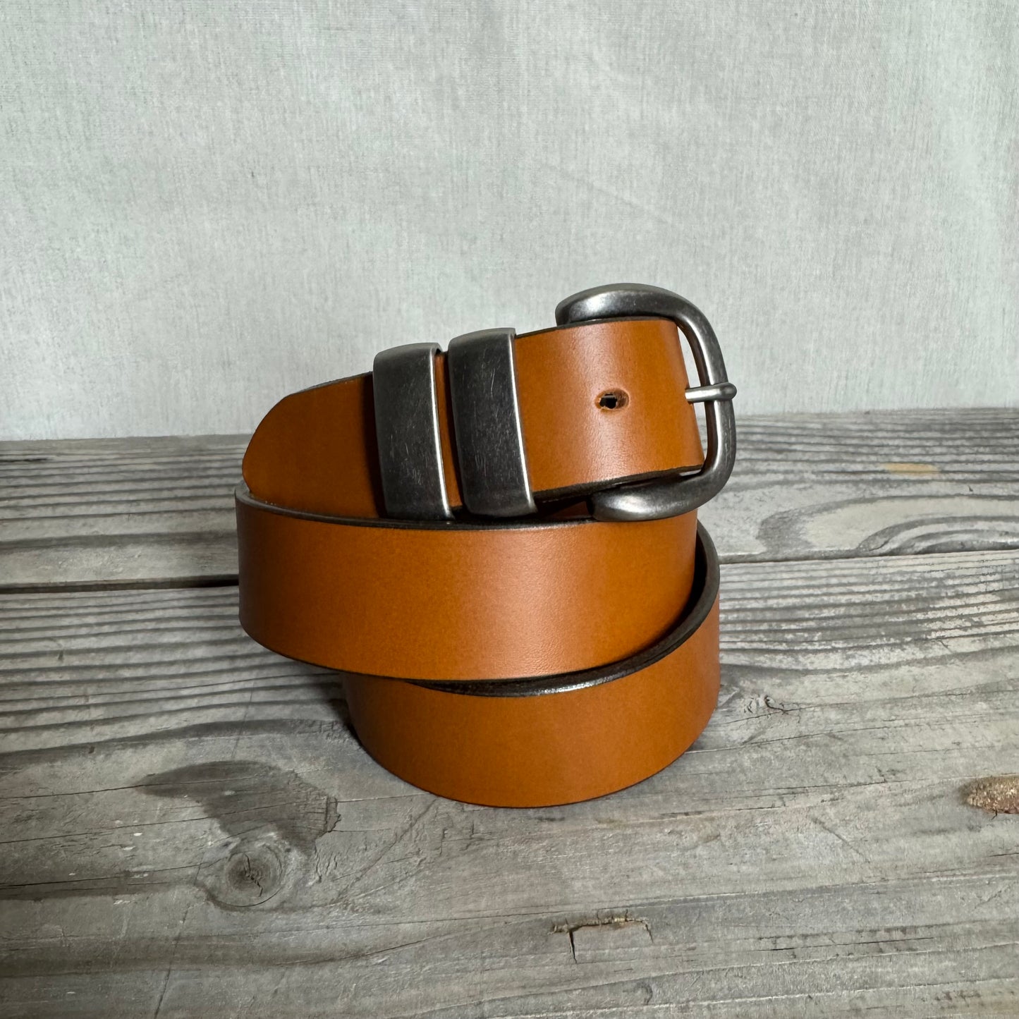 Italian Leather Tan Belts
