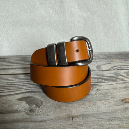 Italian Leather Tan Belts