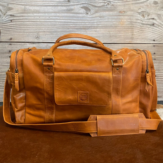 Soft Leather Travel / Duffle / Sports Bag