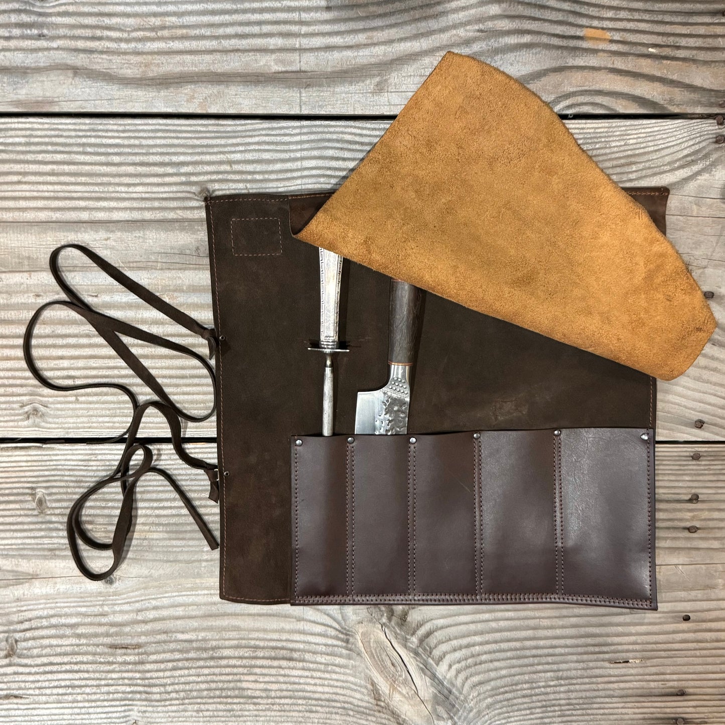 Leather Knife / Tool Roll