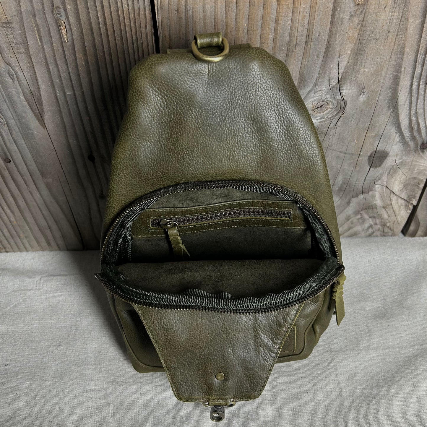 Leather Sling Bag