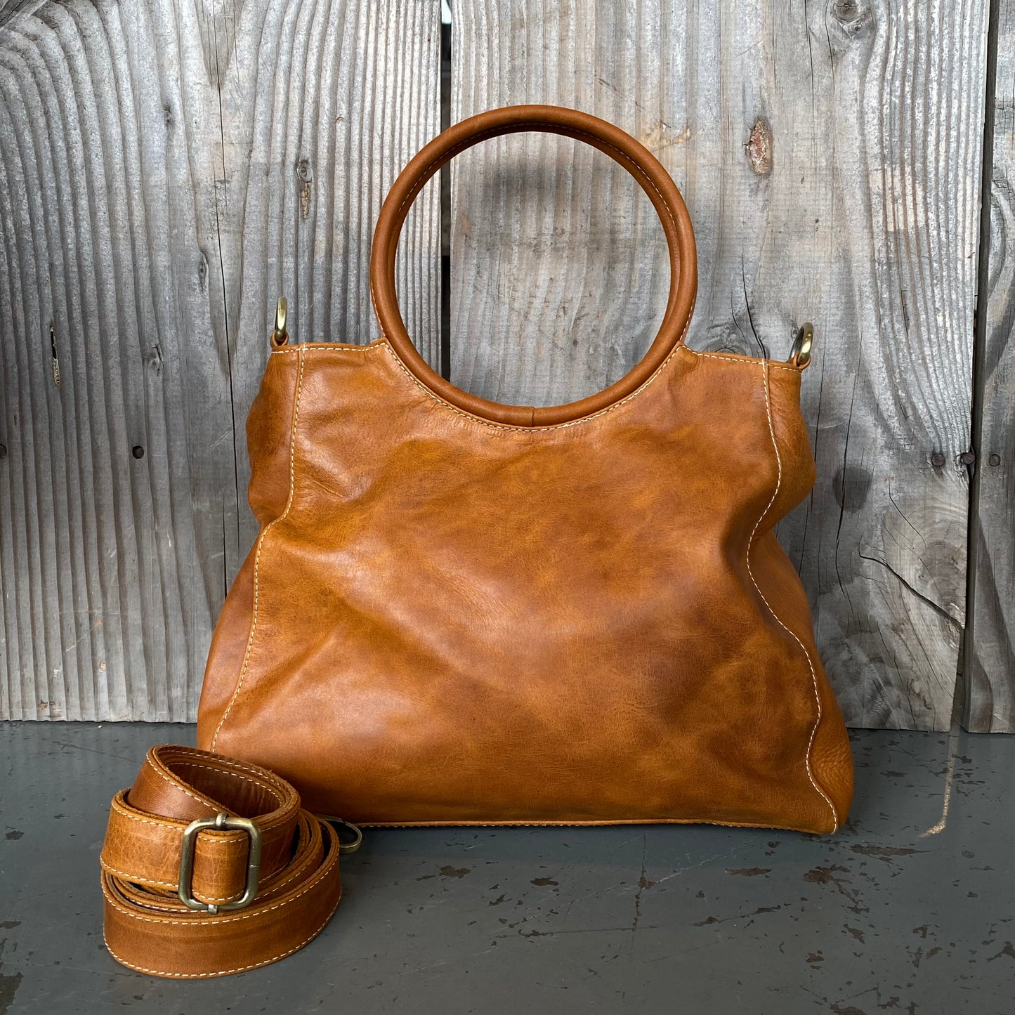 Medium Ring Handle Bag