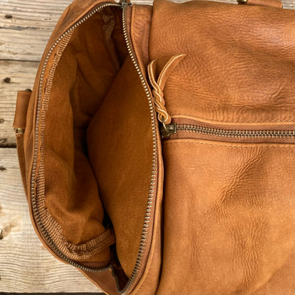 Soft Leather Travel / Duffle / Sports Bag