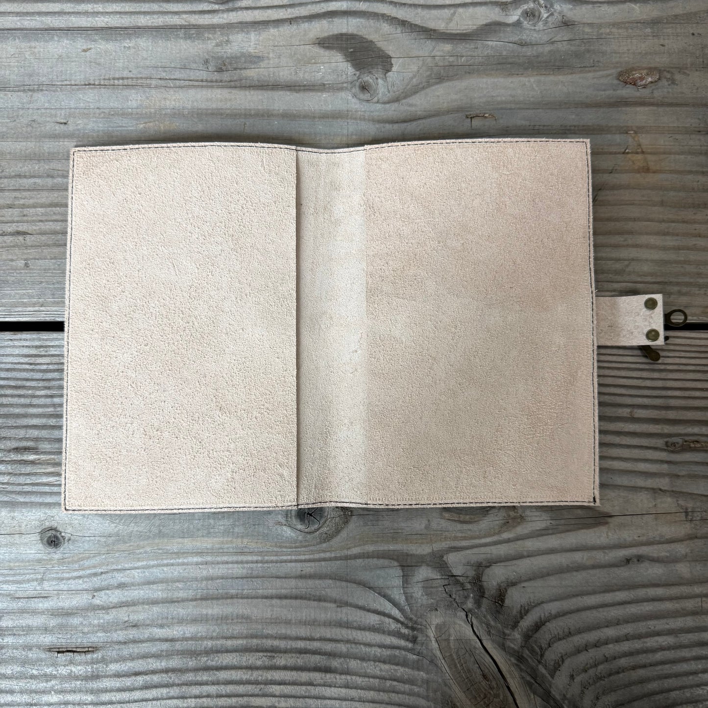 Carved Leather Journal Cover - A5