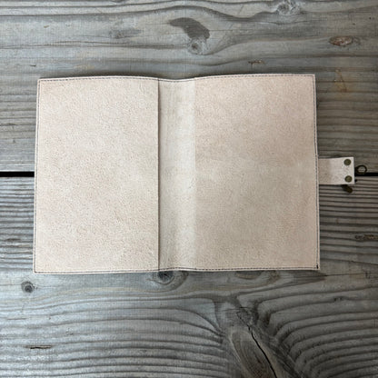 Carved Leather Journal Cover - A5