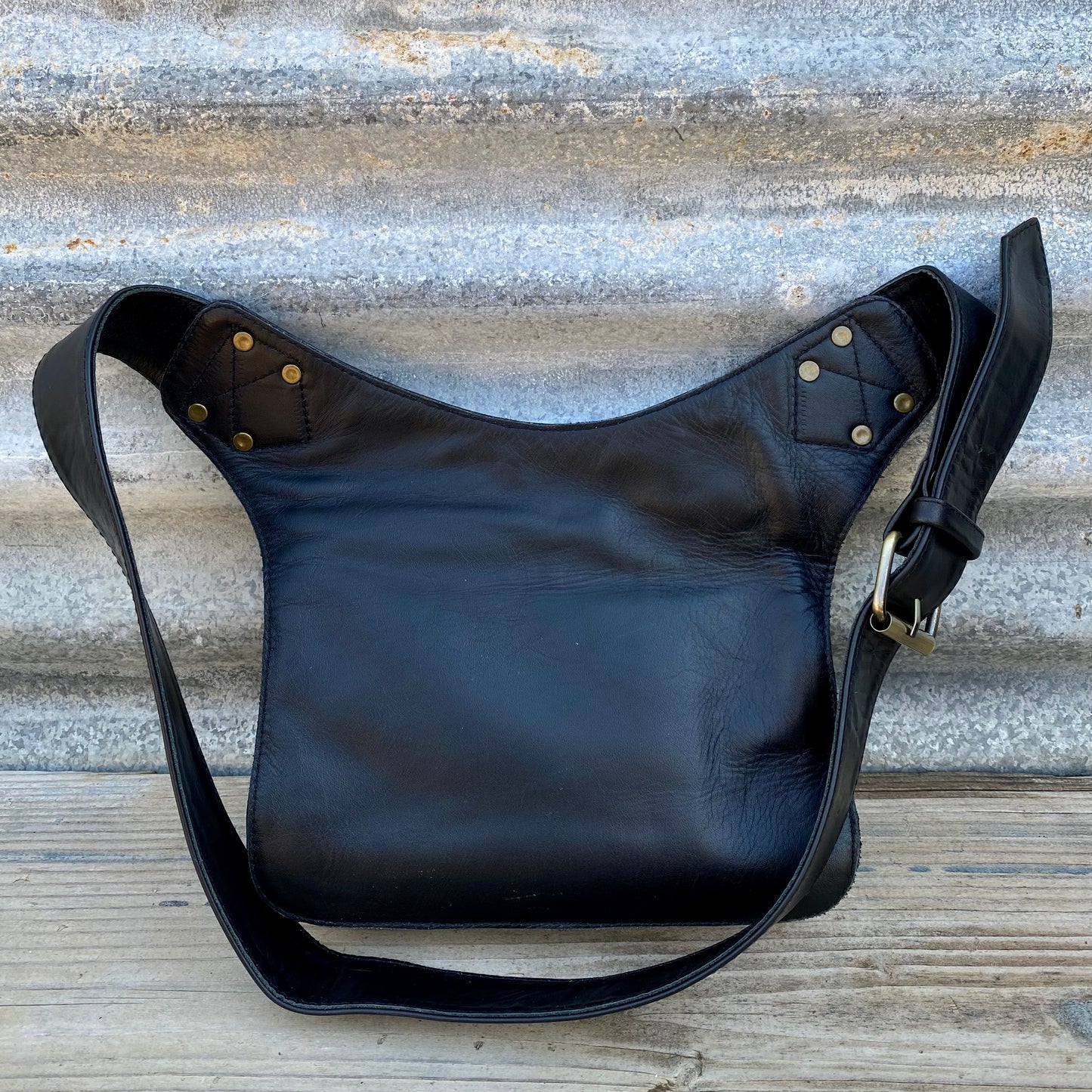 Leather Travel/Festival Waist or Across Body Bag