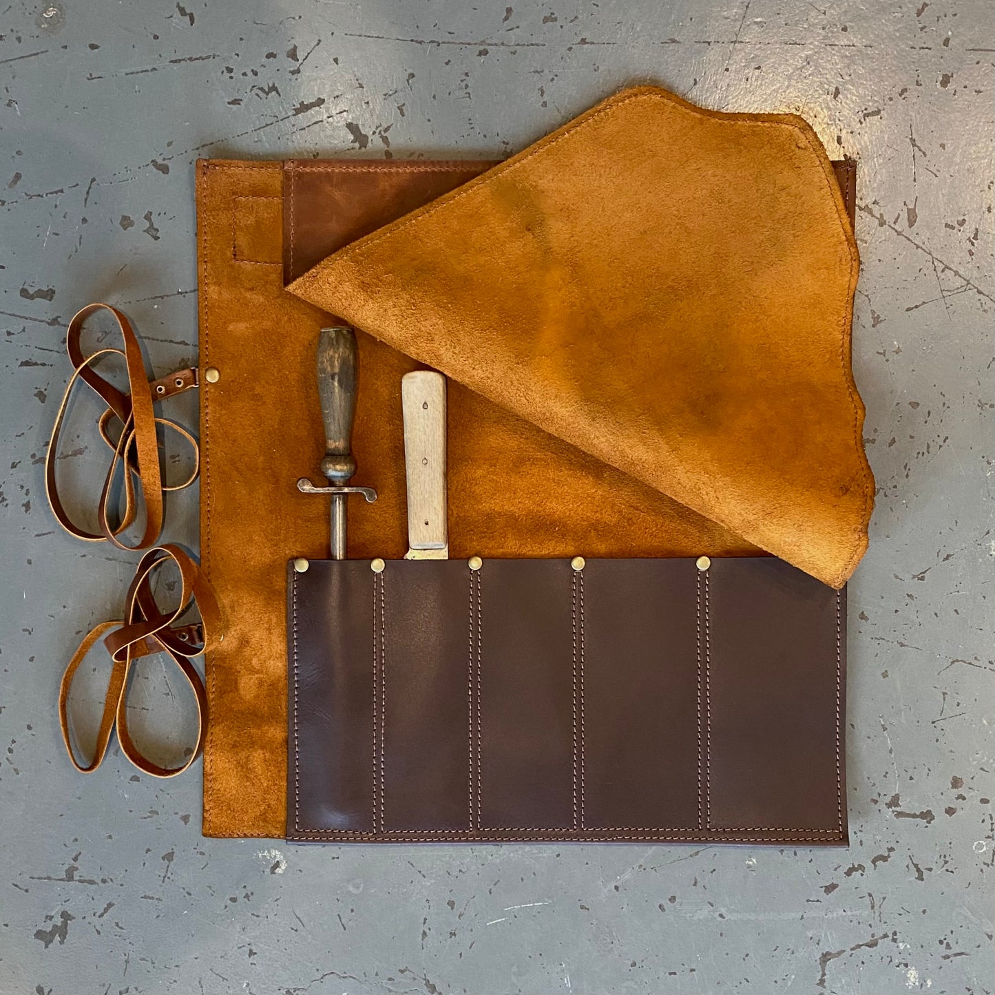 Leather Knife / Tool Roll