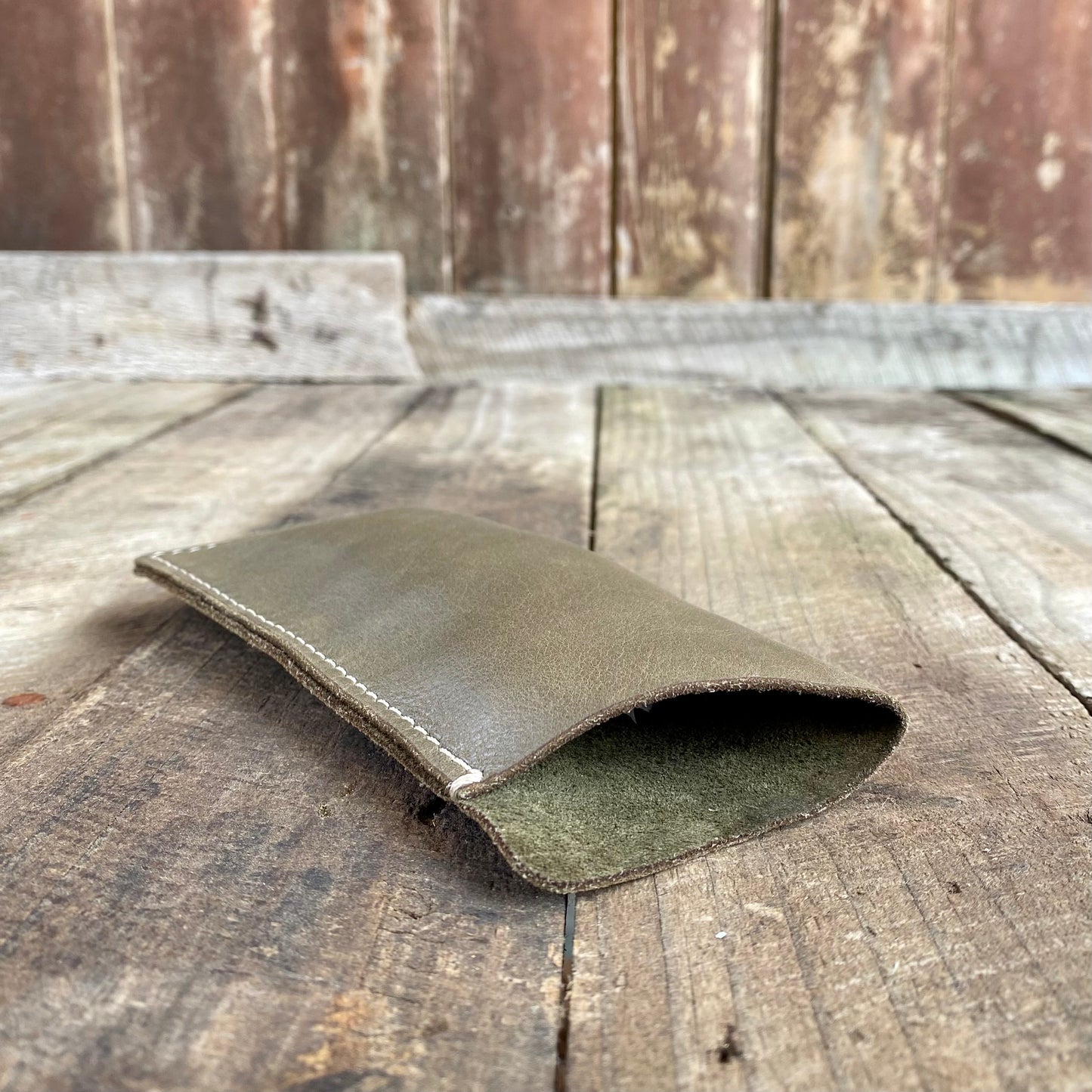 Soft Leather Glasses Sleeve