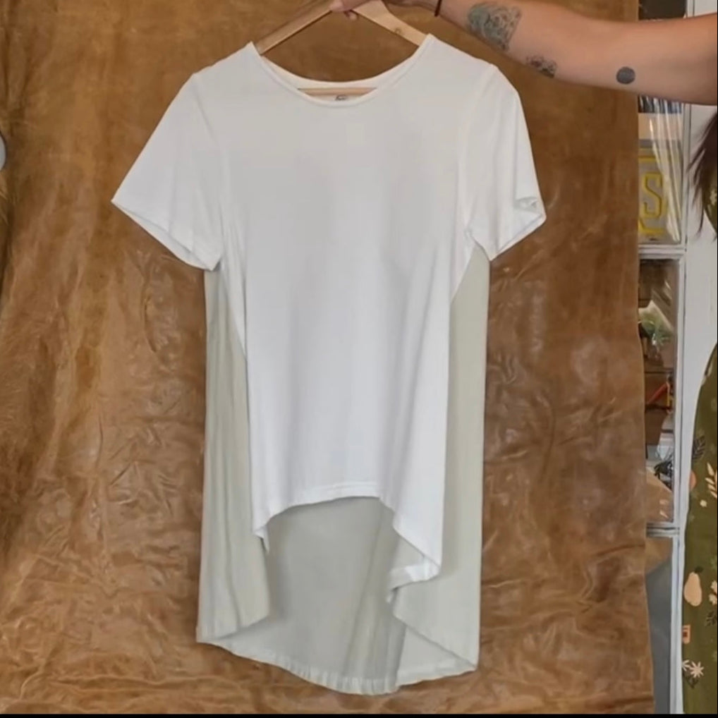 Linen & Cotton Top