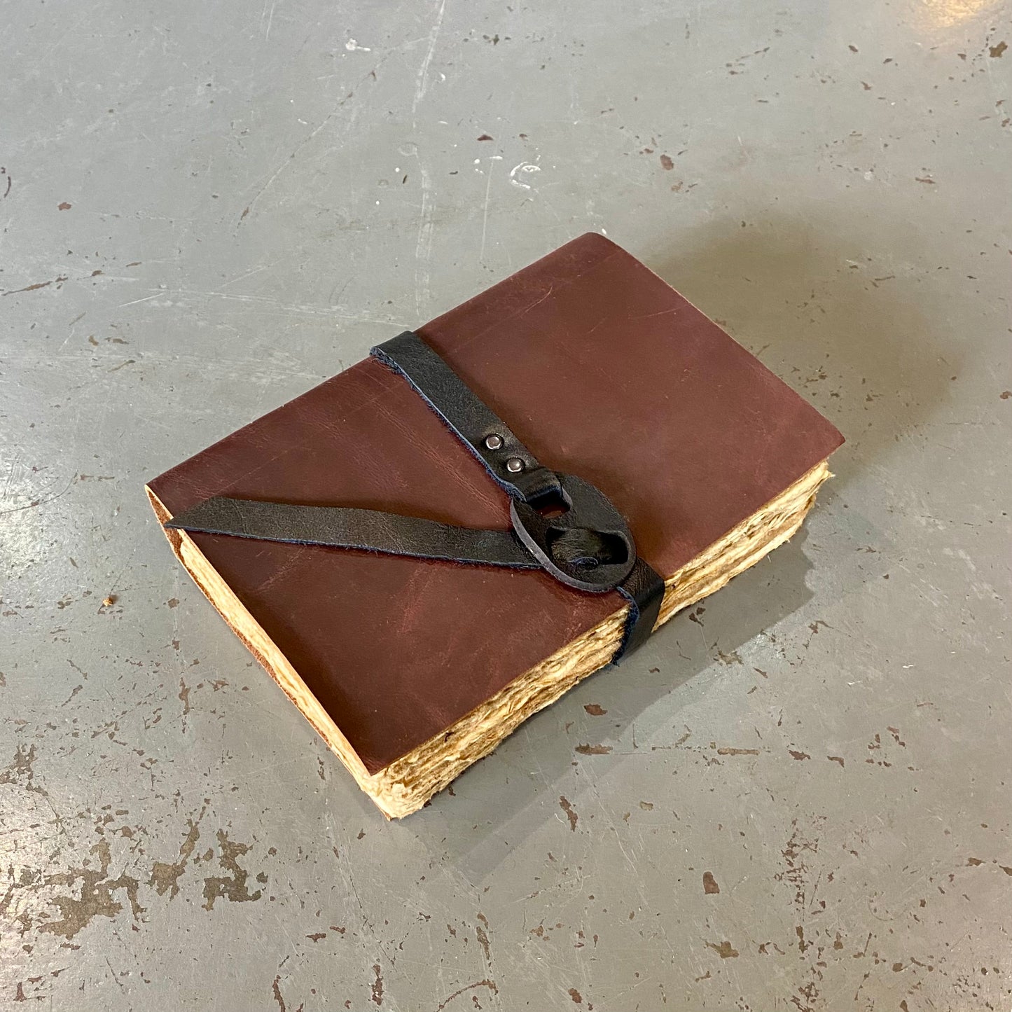 Handmade Paper Bound Leather Journal A5 & A4