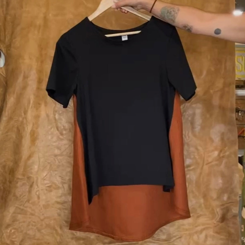 Linen & Cotton Top